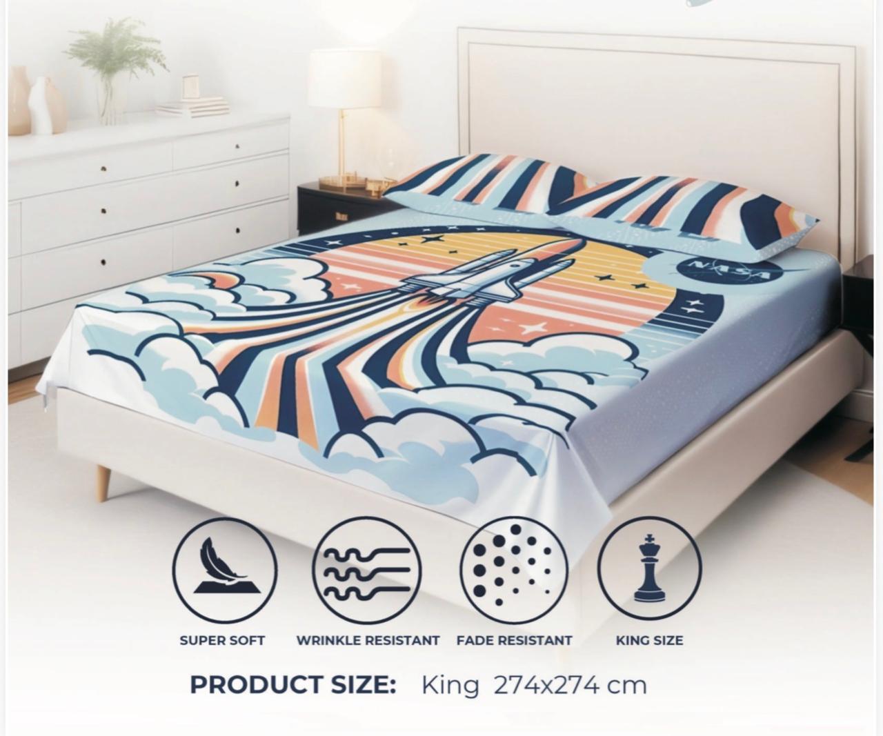 Bed Sheet — 67, manufactured by Jindal Yarns, Panipat