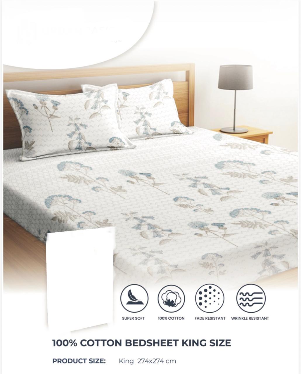 Bed Sheet — 80, manufactured by Jindal Yarns, Panipat