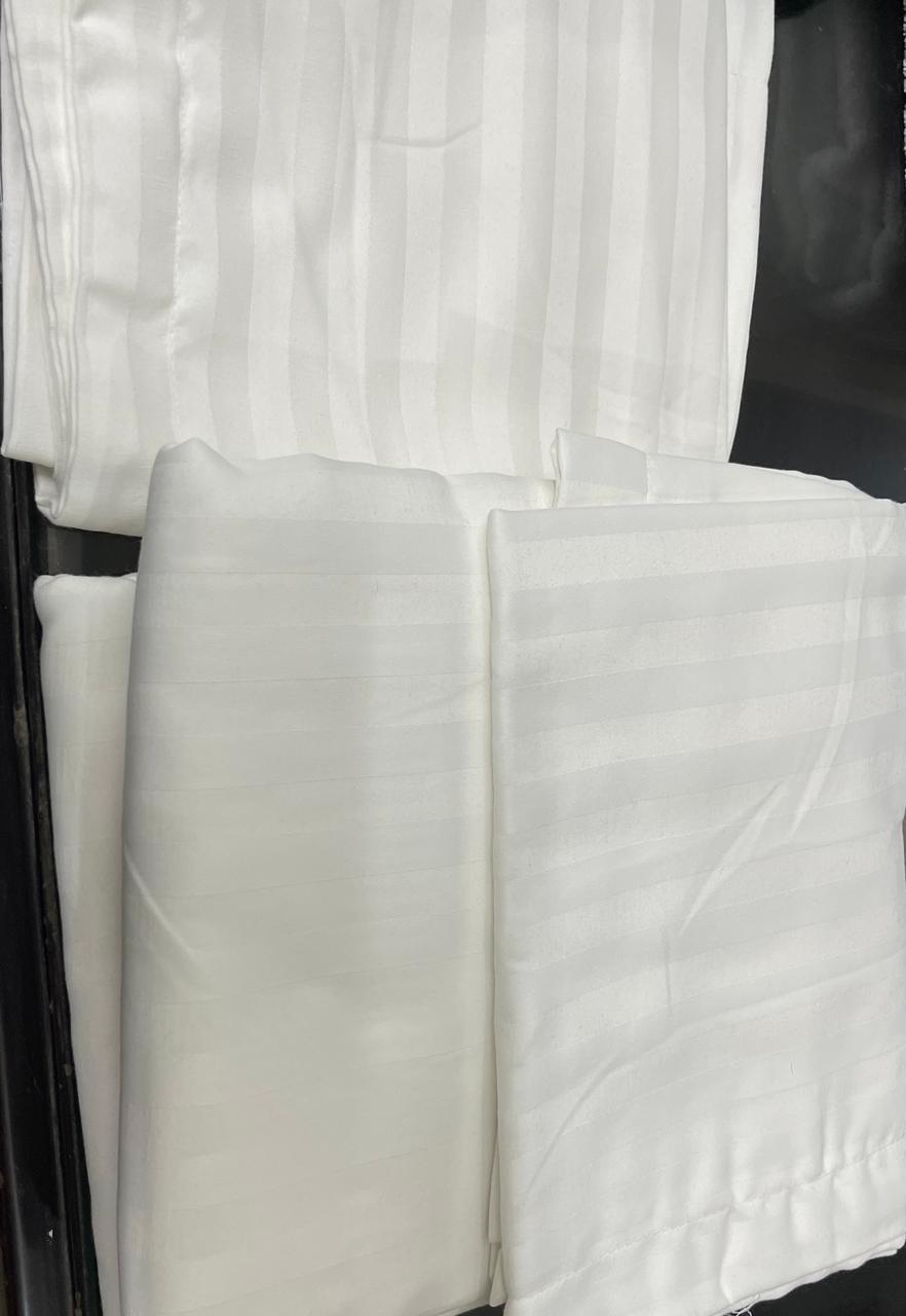 Hotel Bed Sheet — 2, manufactured by Jindal Yarns, Panipat