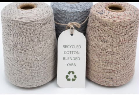 Recycled Cotton Blended Yarn — 13, manufactured by Jindal Yarns, Panipat