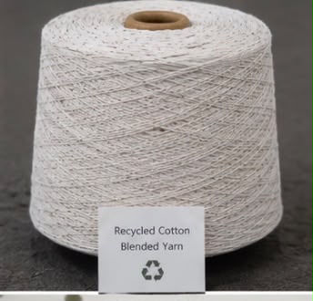 Recycled Cotton Blended Yarn — 14, manufactured by Jindal Yarns, Panipat