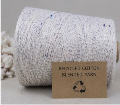 Recycled Cotton Blended Yarn — 8, manufactured by Jindal Yarns, Panipat