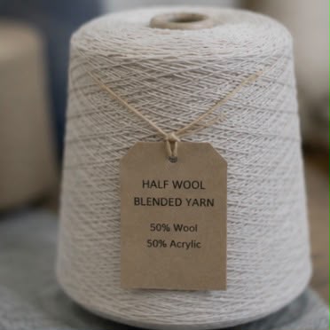 Half Wool Yarn (50% Wool) — 6, manufactured by Jindal Yarns, Panipat