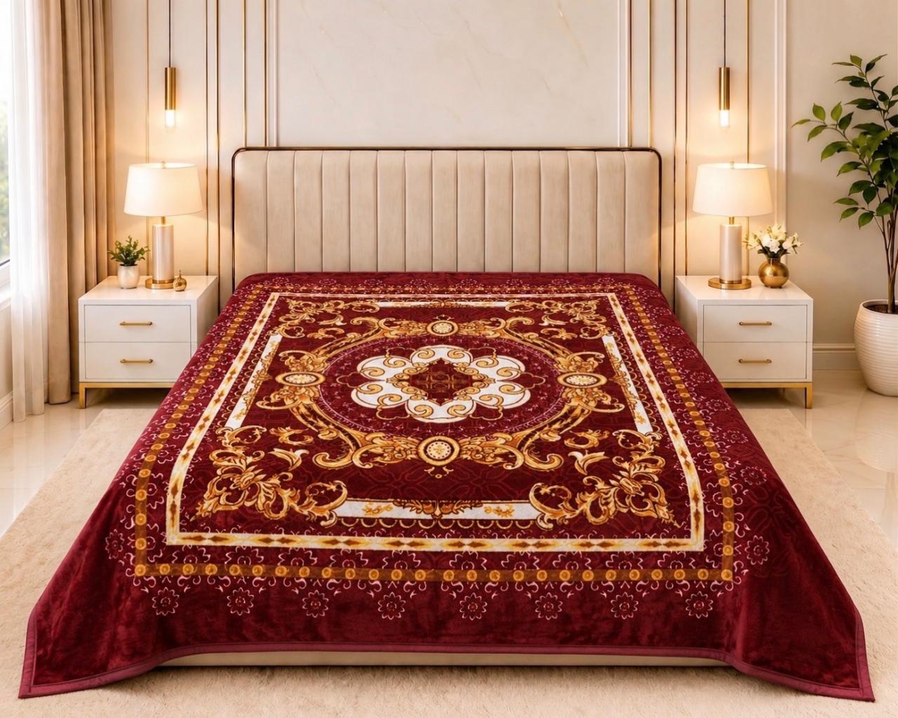Mink Blanket — 55, manufactured by Jindal Yarns, Panipat