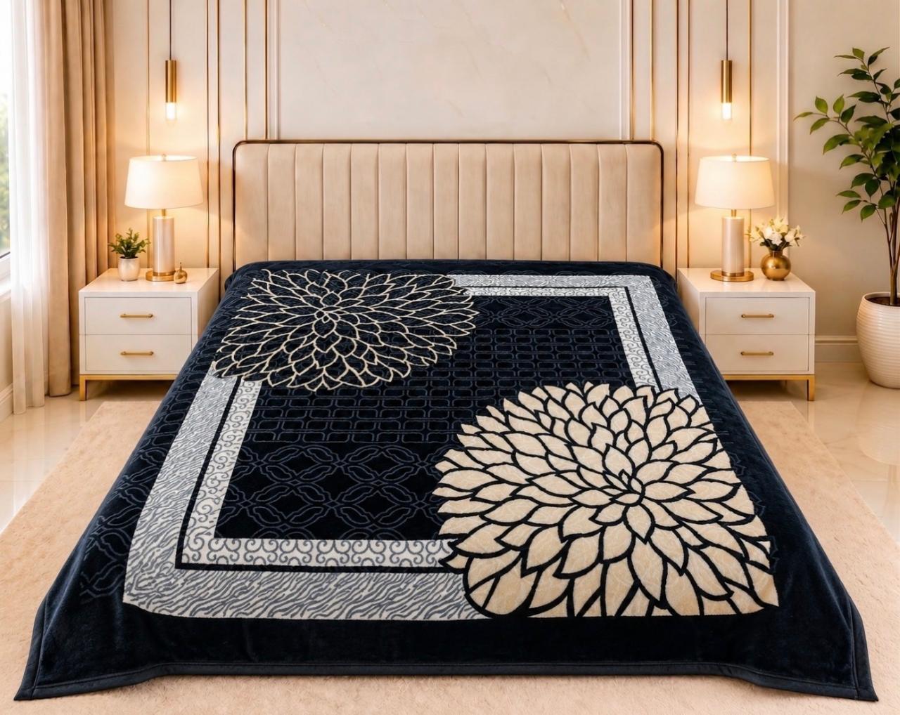 Mink Blanket — 56, manufactured by Jindal Yarns, Panipat