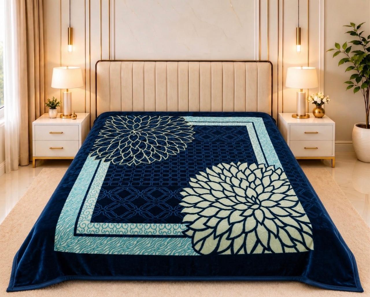 Mink Blanket — 57, manufactured by Jindal Yarns, Panipat