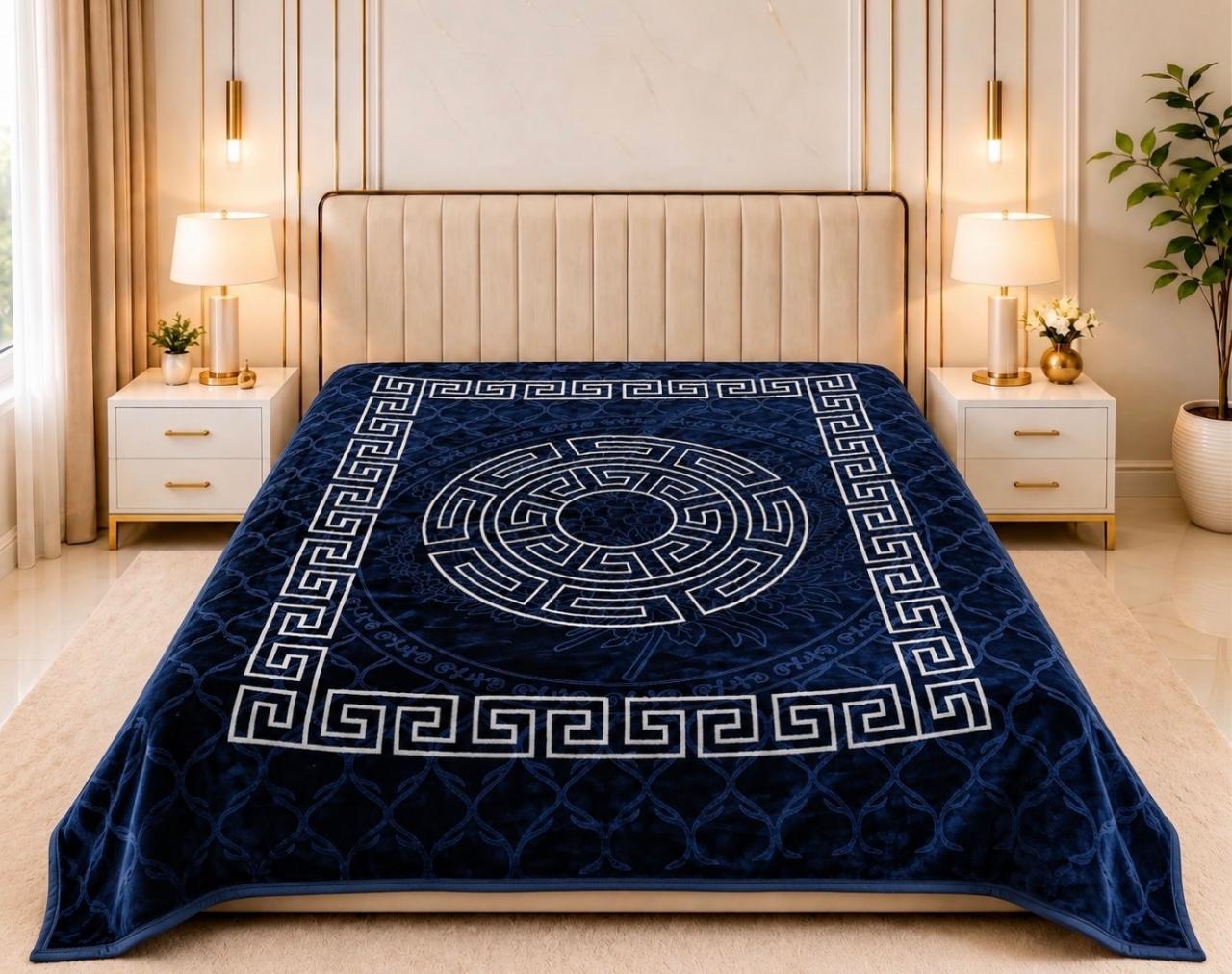 Mink Blanket — 62, manufactured by Jindal Yarns, Panipat