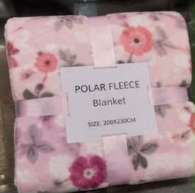 Polar Fleece Blanket — 3, manufactured by Jindal Yarns, Panipat