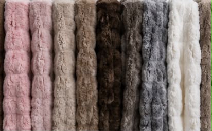Rabbit Fur Blanket — 10, manufactured by Jindal Yarns, Panipat