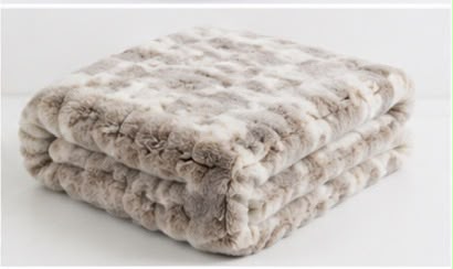 Rabbit Fur Blanket — 5, manufactured by Jindal Yarns, Panipat