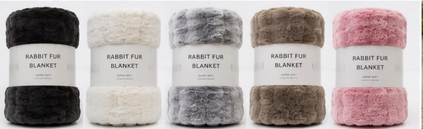 Rabbit Fur Blanket — 9, manufactured by Jindal Yarns, Panipat