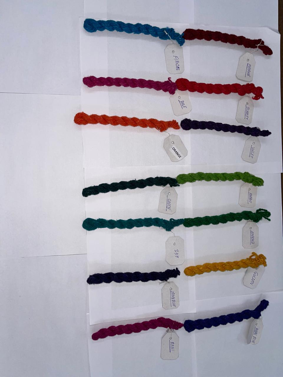 Shoddy / Acrylic Yarn — 3, manufactured by Jindal Yarns, Panipat