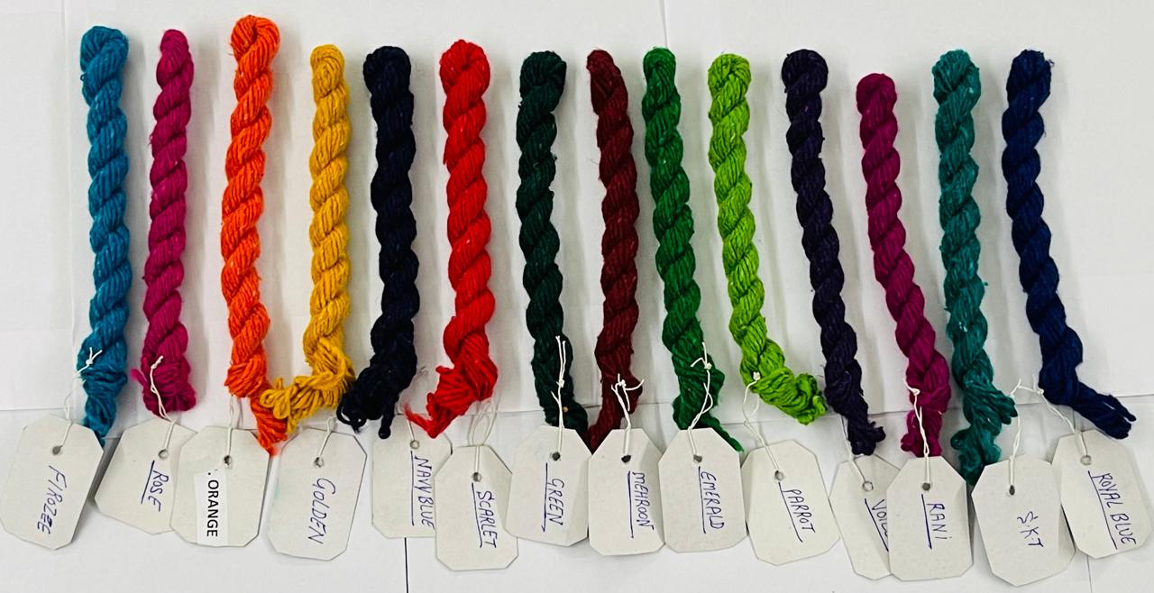 Shoddy / Acrylic Yarn — 8, manufactured by Jindal Yarns, Panipat