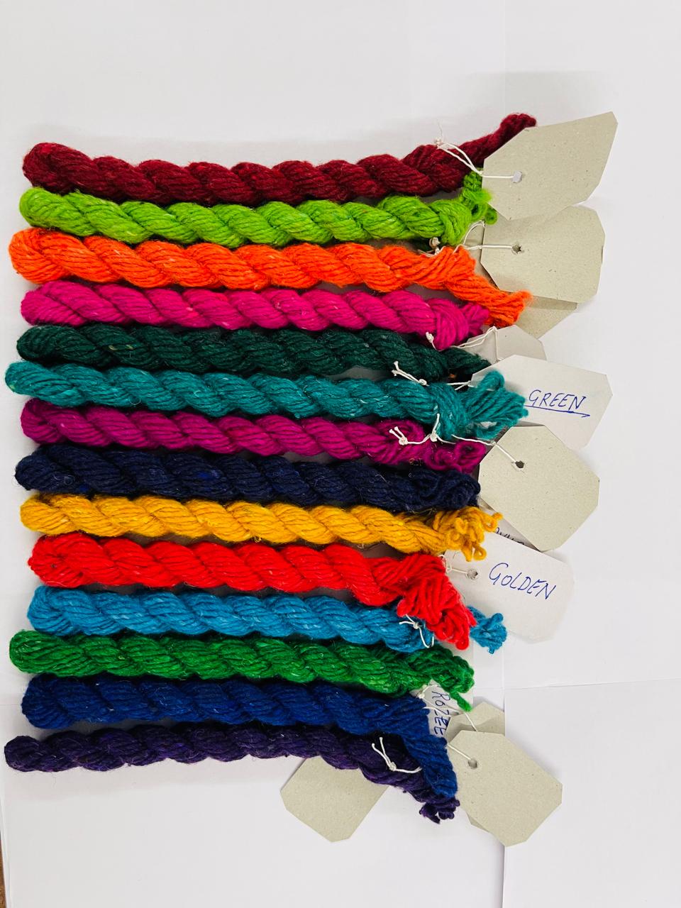 Shoddy / Acrylic Yarn — 9, manufactured by Jindal Yarns, Panipat