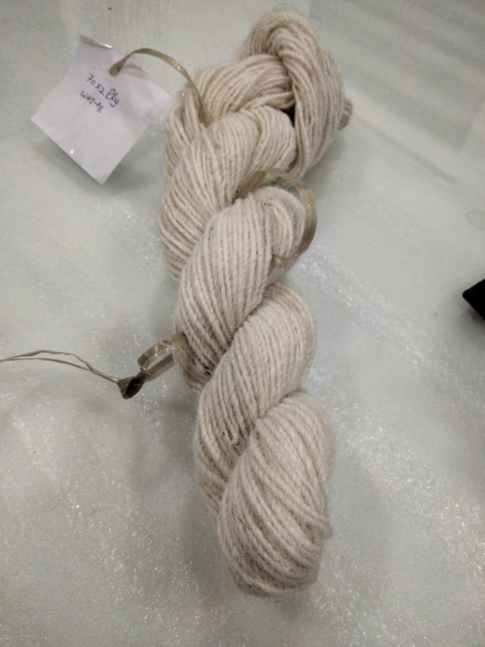 100% Woollen Yarn — 15, manufactured by Jindal Yarns, Panipat