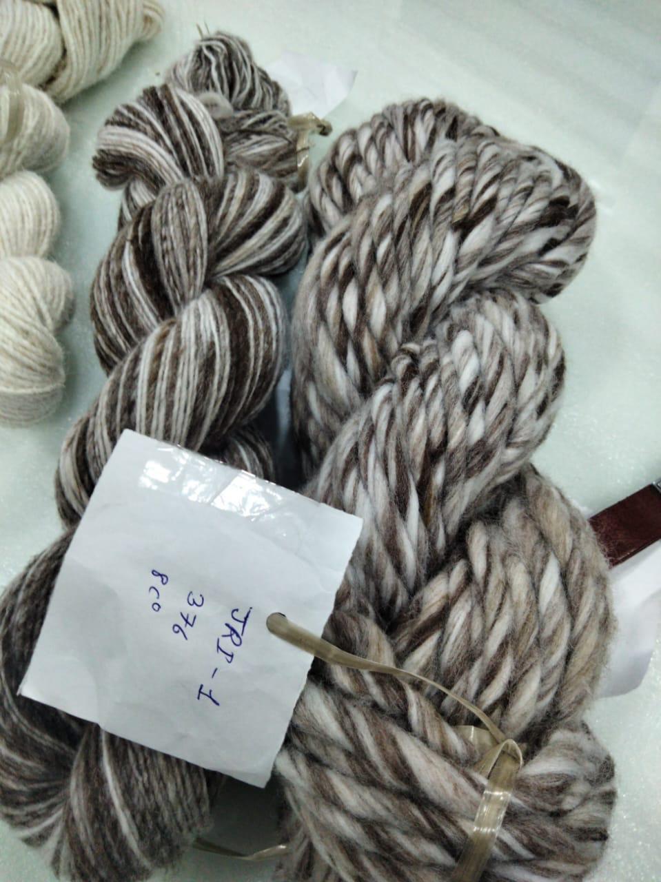100% Woollen Yarn — 16, manufactured by Jindal Yarns, Panipat
