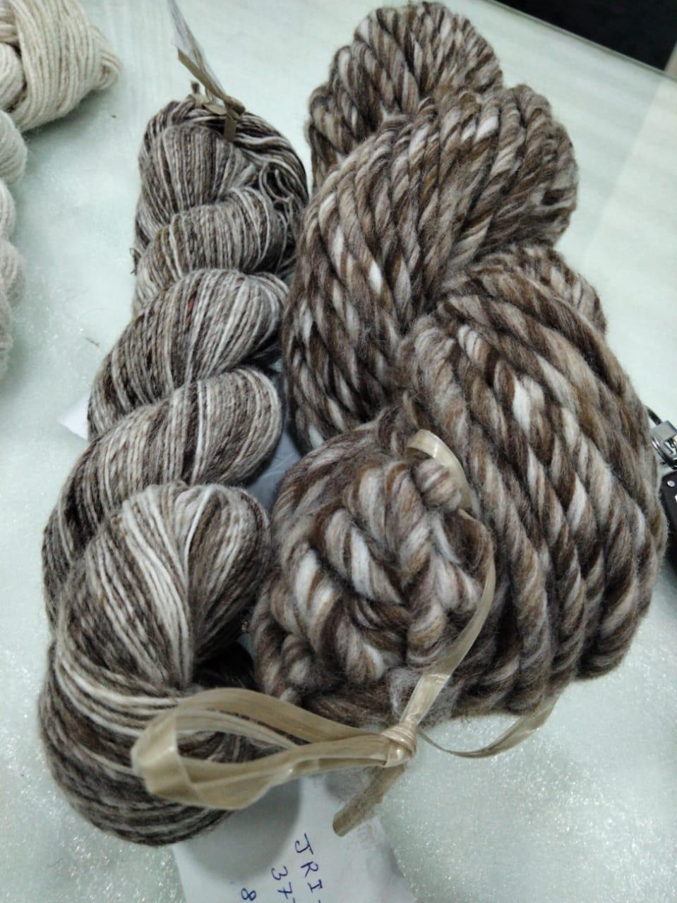 100% Woollen Yarn — 17, manufactured by Jindal Yarns, Panipat